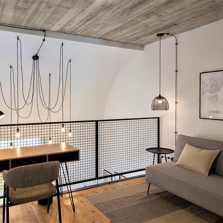 Apartment Flh Intendente Modern Mezzanine With Balcony Lisbon